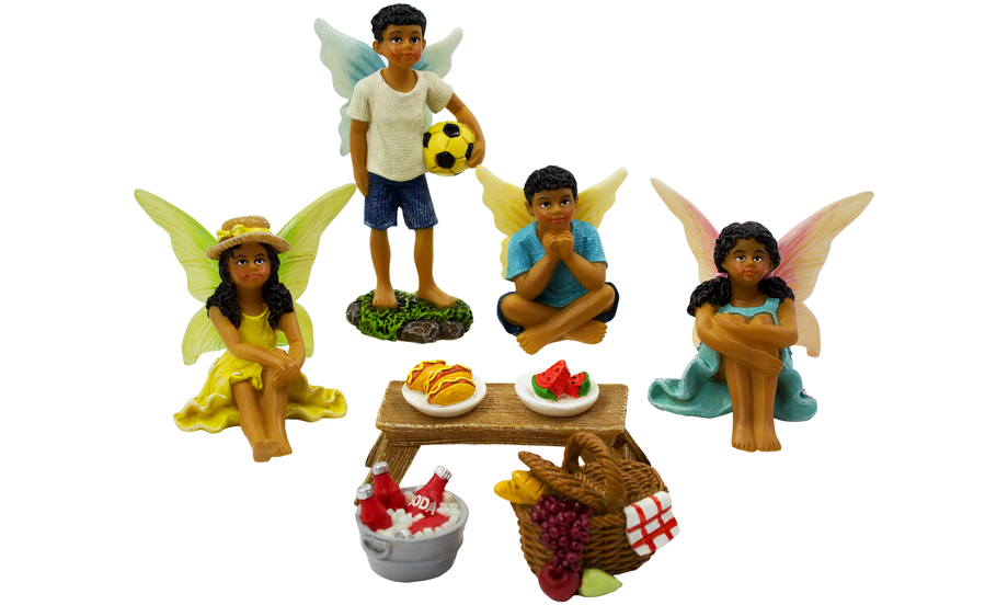 PRETMANNS Picnic in the Park Fairy Set Pieces